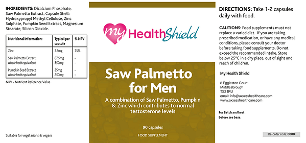 Saw Palmetto for Men