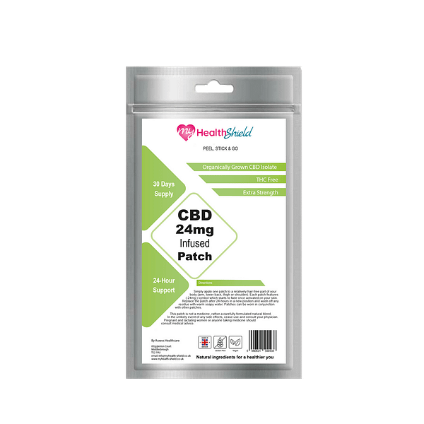 24mg CBD Patches (30 Day Supply) and CBD Cream 150mg Bundle